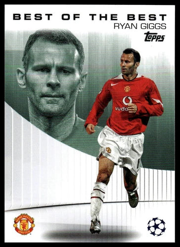 Ryan Giggs Best of the Best: UCL Legends 2024-25 Topps UEFA Club Competitions
