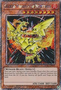 Sacred Phoenix of Nephthys (V.1 - Platinum Secret Rare)