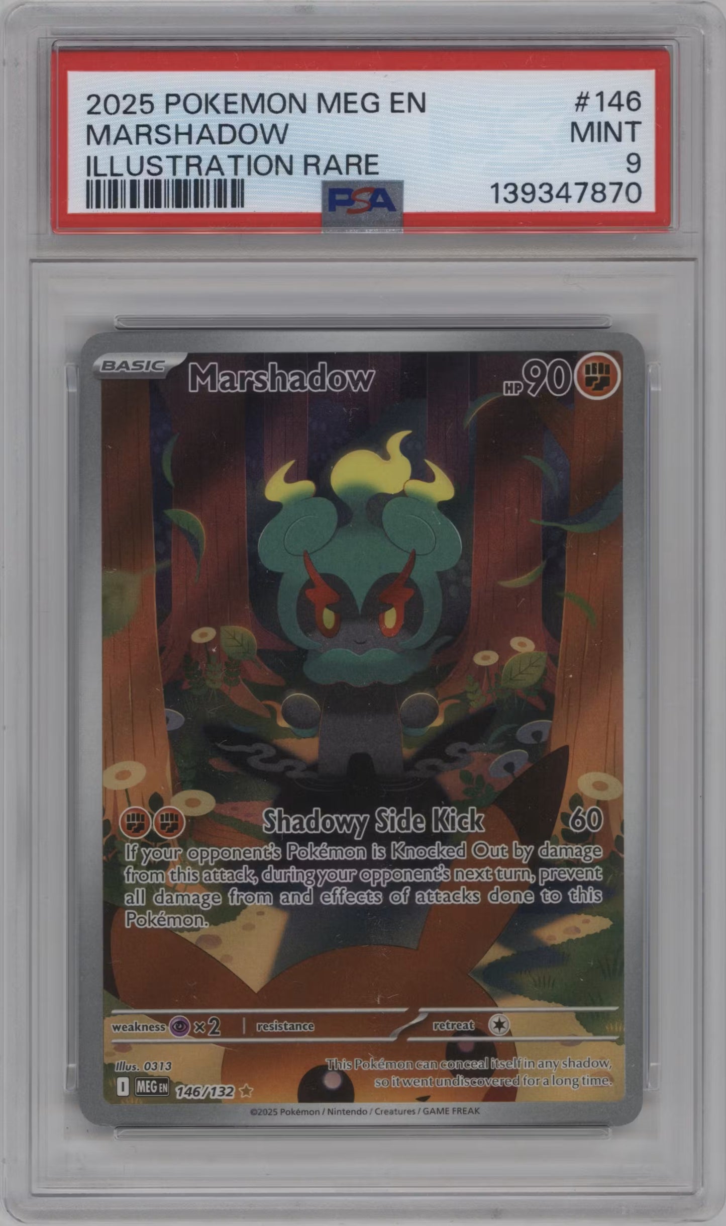 Marshadow (MEG 146)(GRADED)(PSA)