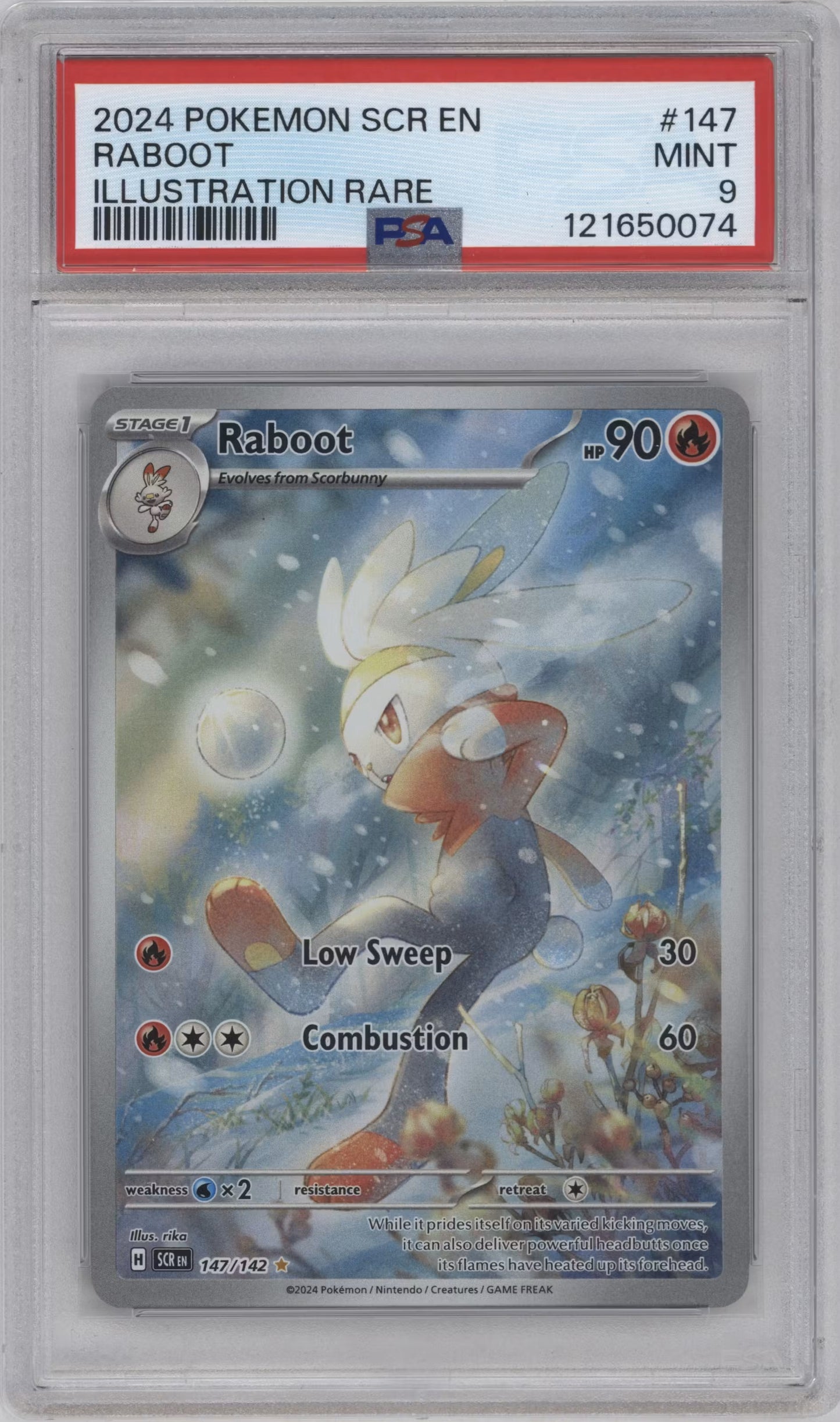Raboot (SCR 147)(GRADED)(PSA)