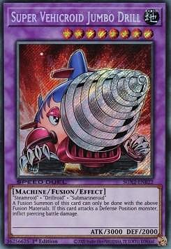 Super Vehicroid Jumbo Drill (V.2 - Secret Rare)