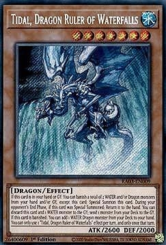 Tidal, Dragon Ruler of Waterfalls (V.3 - Secret Rare)