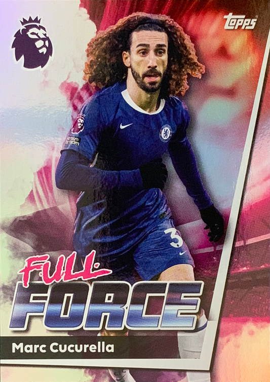 Marc Cucurella Chelsea Full Force 2026 Topps Premiere League #107