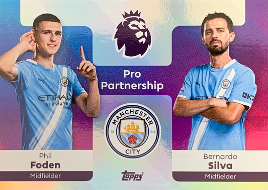 Foden Silva Pro Partnership Topps Premier League 2025/2026 Manchester 25/26 #372