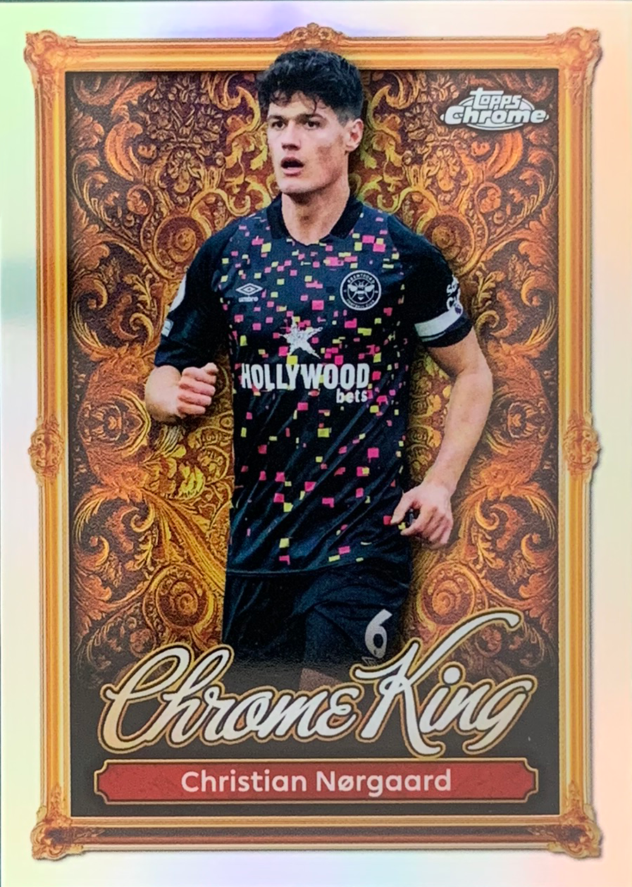 CHRISTIAN NORGAARD 2025-26 Topps Premier League Chrome King #CK4