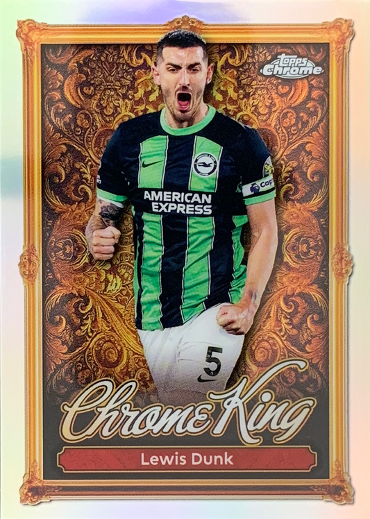 Lewis Dunk Chrome Kings Topps Premier League 2025/2026 Brighton # CK 5
