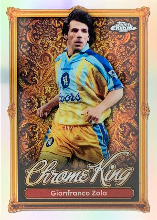 GIANFRANCO ZOLA CHROME King Topps Premier League 2026