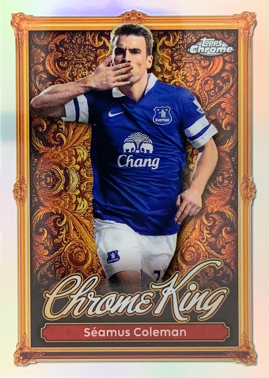 Seamus Coleman Chrome King Topps Premier League 2025/2026 25/26 Everton # CK 9