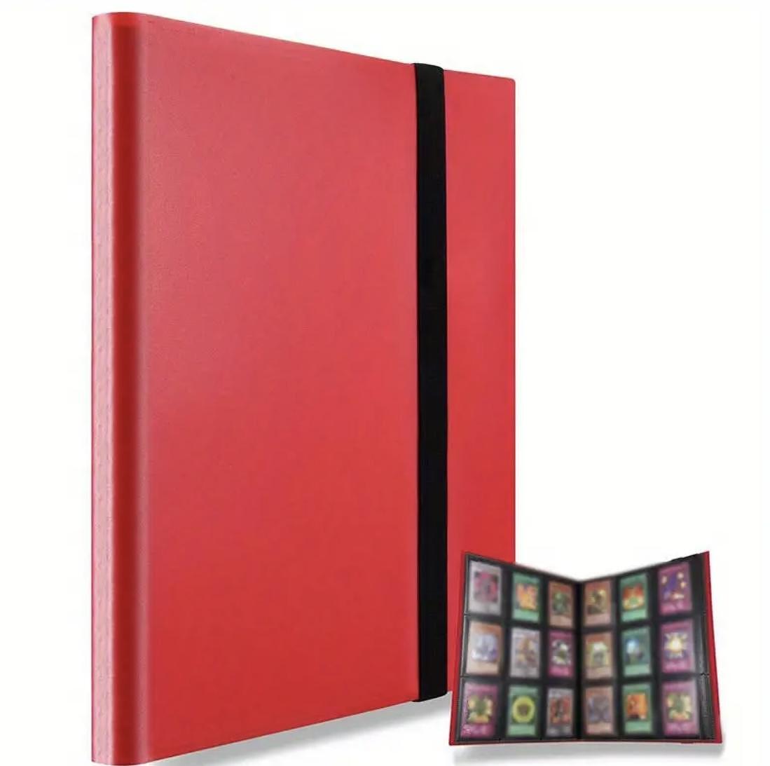 Trading Card Binder Red