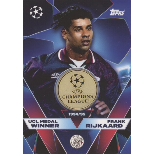 Frank Rijkaard UCL Medal Winner Match Attax