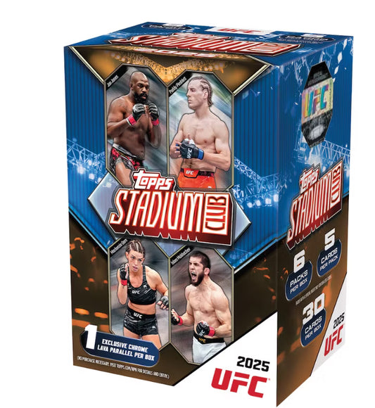 2025 Topps Stadium Club UFC Value Box