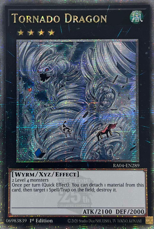 Tornado Dragon (V.2 - Quarter Century Secret Rare)