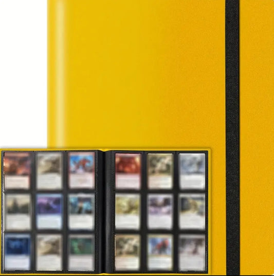 Trading Card Binder Yellow