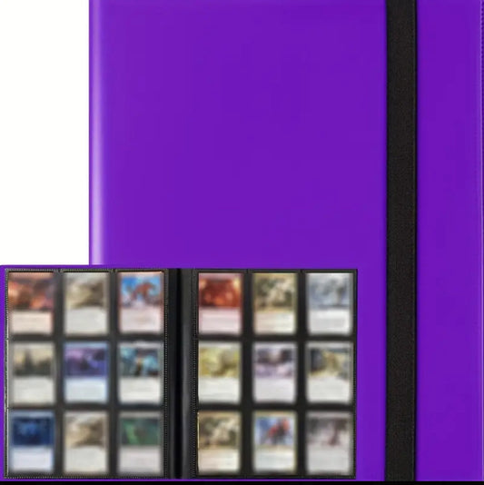 Trading Card Binder Purple