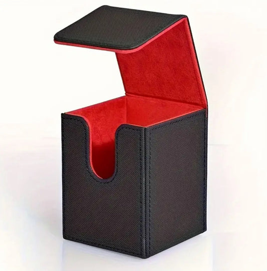 Premium Black/Red Deck Box