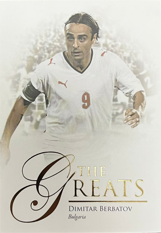 Dimitar Berbatov #103 2023-24 Futera Unique World Football