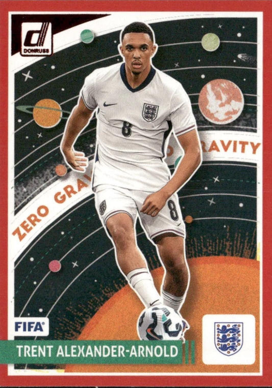 Trent Alexander-Arnold Zero Gravity Red Parallel Donruss 2024-25