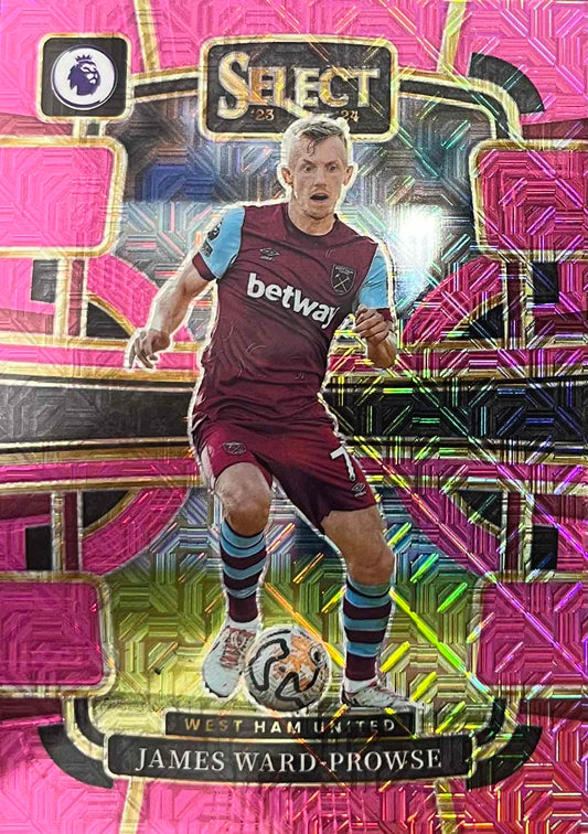 James Ward-Prowse Pink Mojo Numbered /325 Panini Select