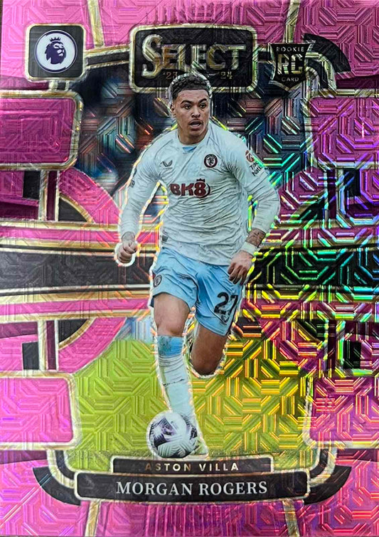 Morgan Rogers Pink Mojo Numbered /325 Select Terrace Level Rookie Card