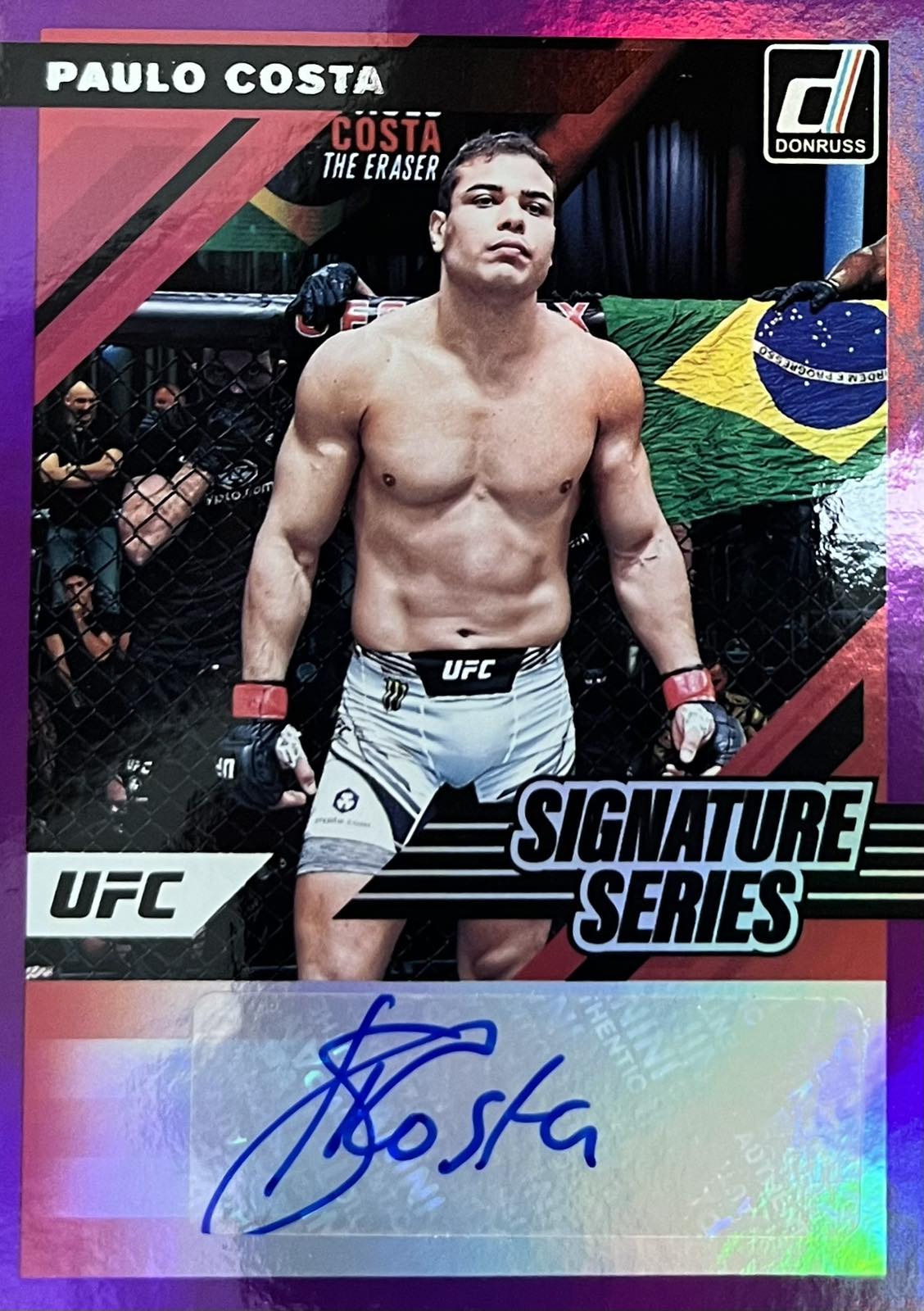 Paulo Costa Autograph Donruss UFC 2022 Signature Series