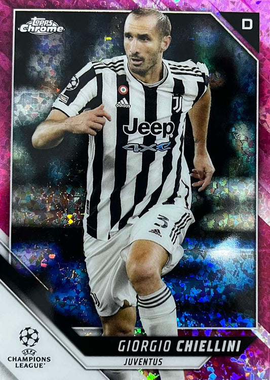Giorgio Chiellini Numbered /175 Topps Chrome