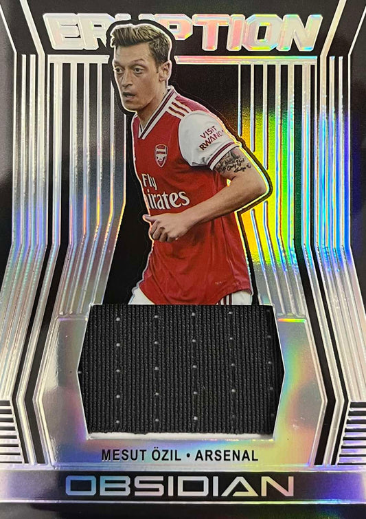 Mesut Ozil Player-Worn Patch Numbered /199 Obsidian Eruption
