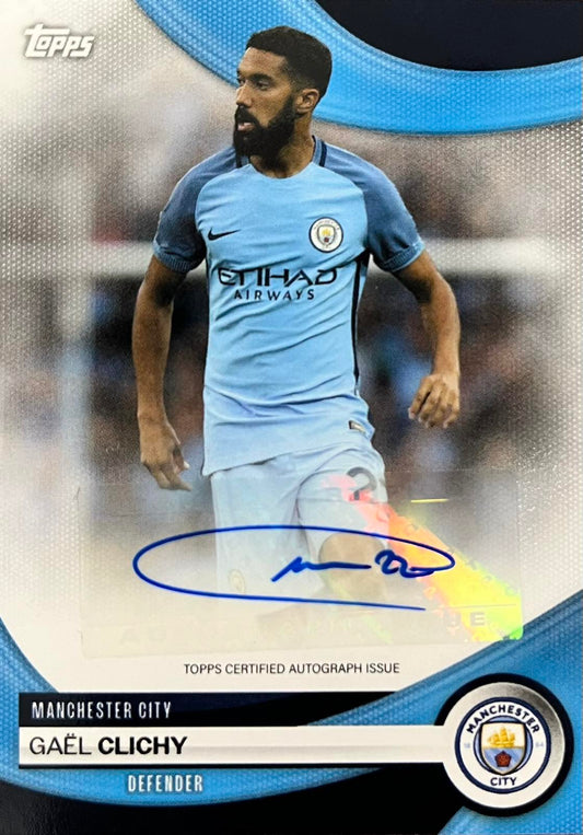 Gael Clichy Autograph Manchester City Fan Set 2023-24