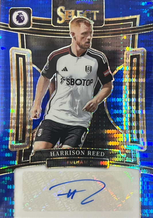 Harrison Reed Autograph Blue Pulsar Select EPL