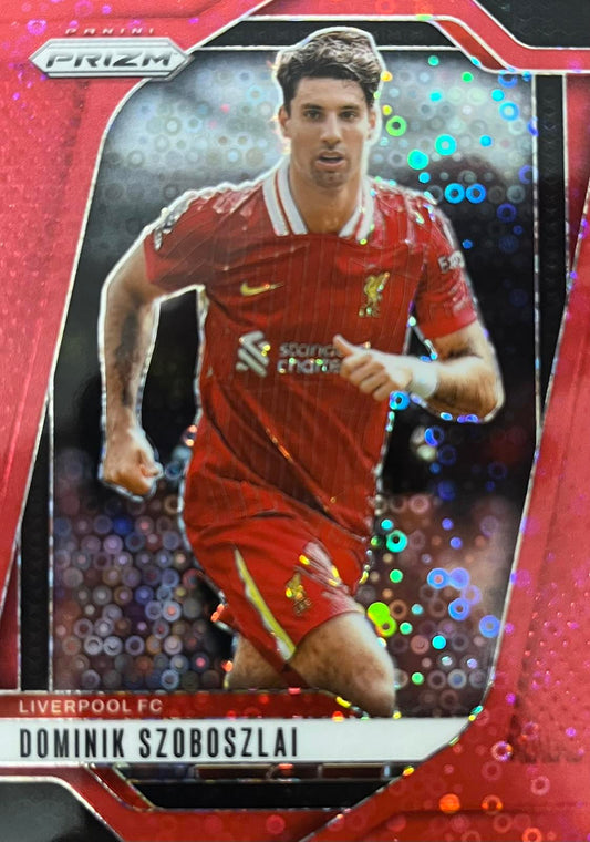 Dominik Szoboszlai Red Disco Numbered /49 Prizm EPL Breakaway