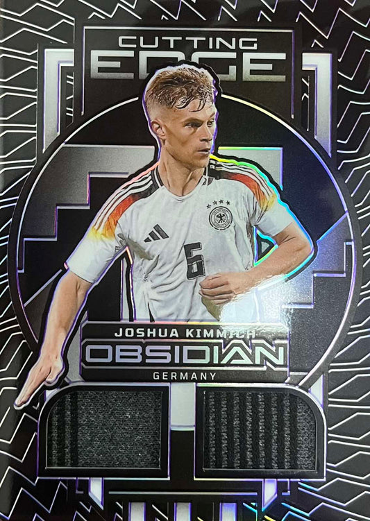 Joshua Kimmich Double Player-Worn Patch Numbered /50 Obsidian Cutting Edge
