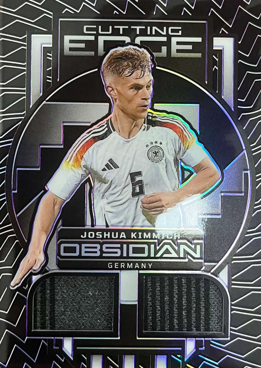 Joshua Kimmich Double Player-Worn Patch Numbered /50 Obsidian Cutting Edge