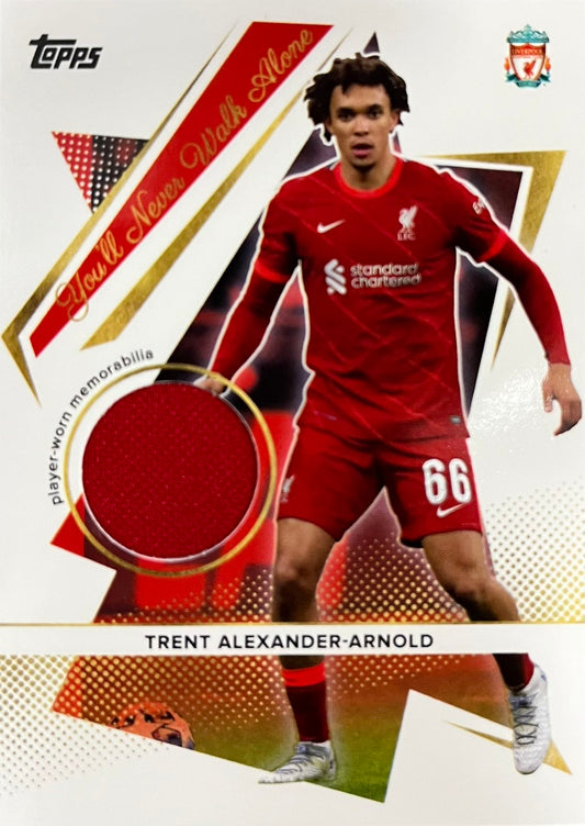 Trent Alexander-Arnold Player-Worn Patch Liverpool Team Set