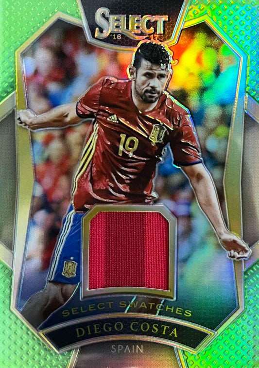 Diego Costa Player-Worn Patch Numbered /60 Select 2016-17