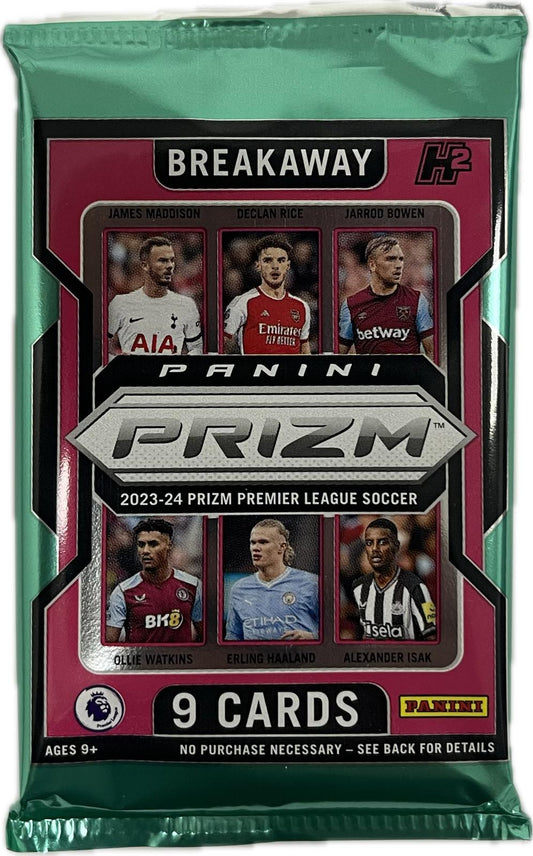 2023-24 Panini Prizm Premier League Breakaway Soccer Booster Pack