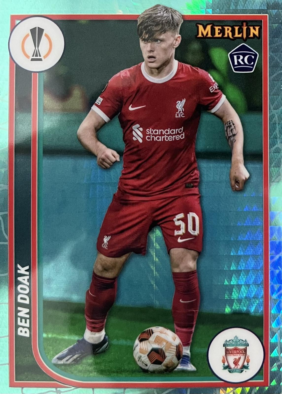 Ben Doak Aqua Prism Merlin Rookie