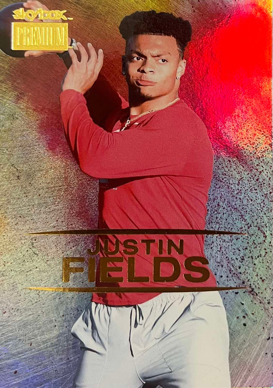Justin Fields Skybox Premium Foil
