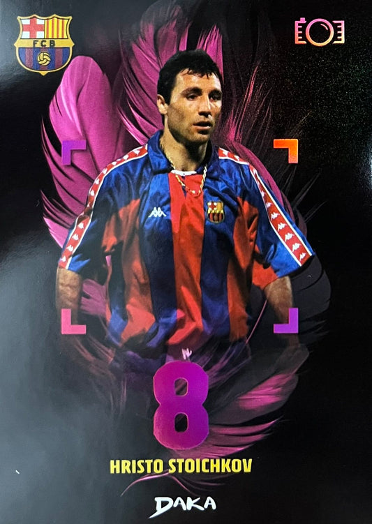 Hristo Stoichkov Numbered /199 Daka Barcelona