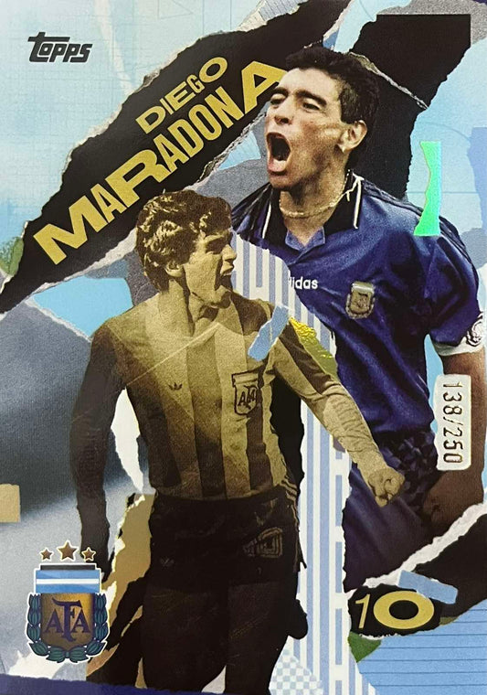 Diego Maradona Numbered /250 Argentina Set