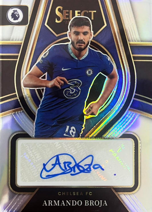 Armando Broja Autograph Panini Select EPL