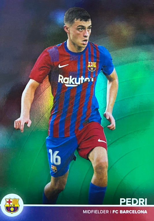 Pedri Numbered /75 Barcelona Team Set