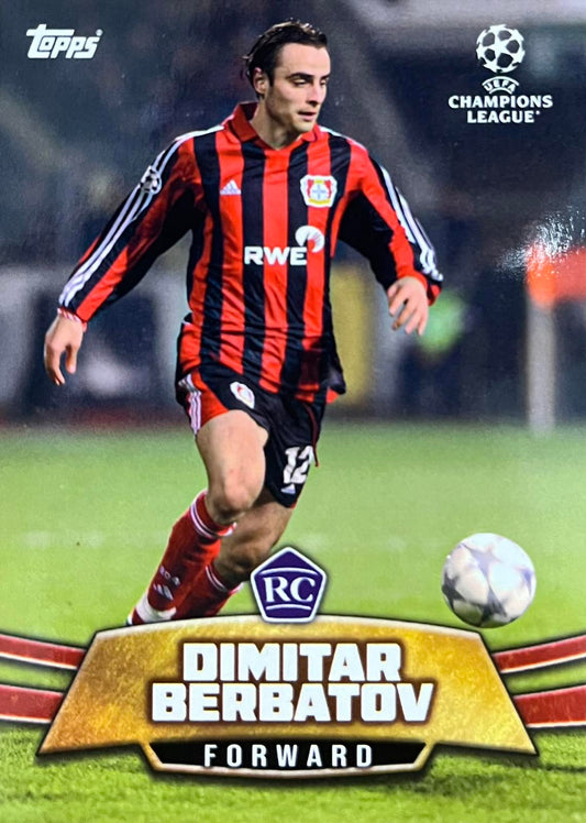 Dimitar Berbatov Lost Rookie Card Topps