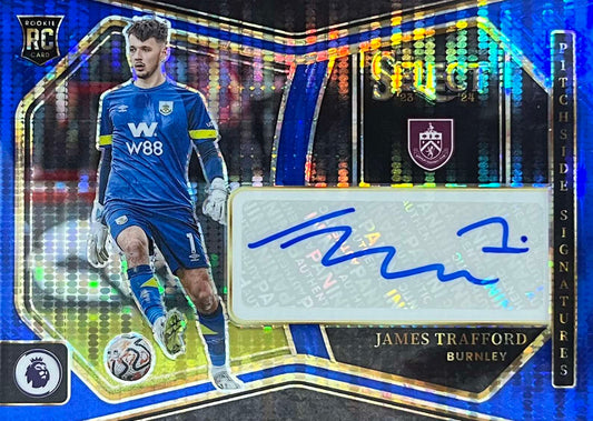 James Trafford Autograph Blue Pulsar Select Rookie
