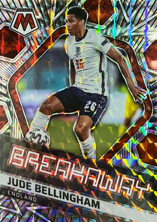 Jude Bellingham Mosaic Breakaway Silver Prizm