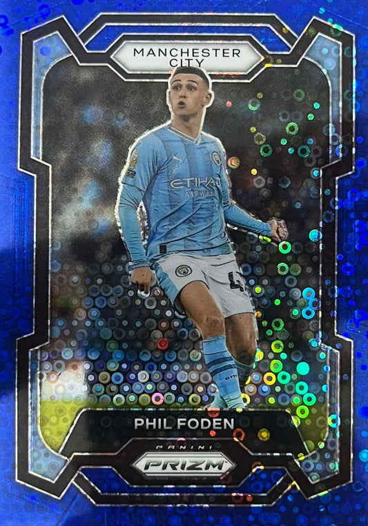 Phil Foden Blue Breakaway Numbered /99 Prizm