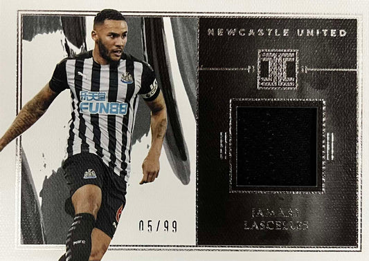 Jamaal Lascelles Match-Worn Patch Numbered /99 Impeccable