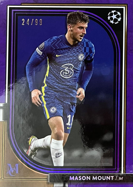 Mason Mount Numbered /99 Topps Museum