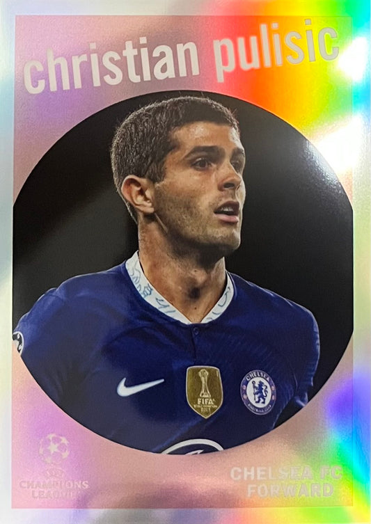 Christian Pulisic Silver Retro 59-7 Topps Chrome
