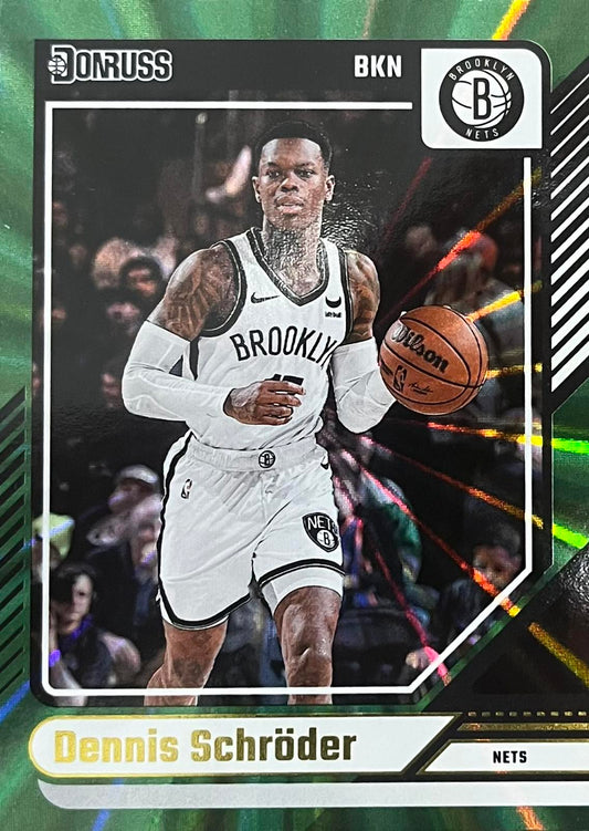Dennis Schroder Green Laser Donruss