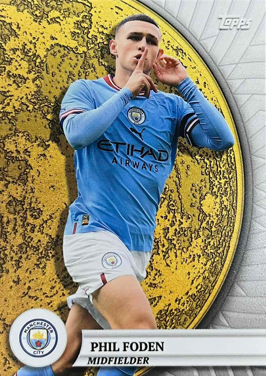 Phil Foden Gold Moon Blue Moon