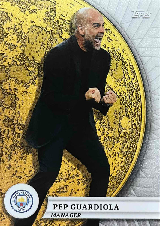 Pep Guardiola Gold Moon Blue Moon